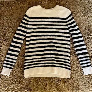 Vince striped soft light sweater